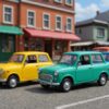 AIで作成した自動車の画像