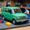 AIで作成した自動車の画像