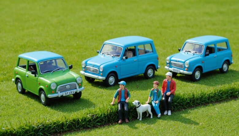 AIで作成した自動車の画像