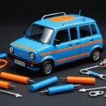 AIで作成した自動車の画像