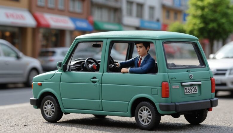 AIで作成した自動車の画像