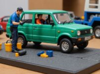 AIで作成した自動車の画像