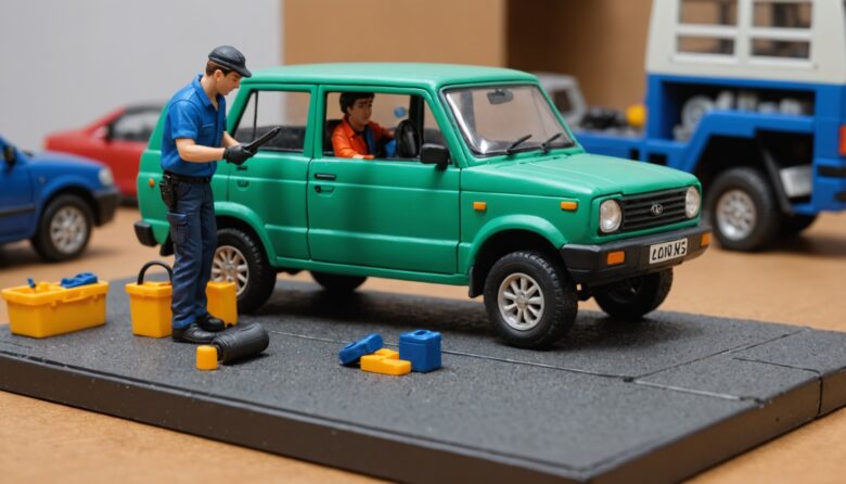 AIで作成した自動車の画像