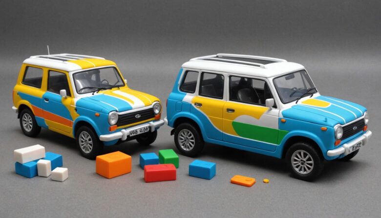 AIで作成した自動車の画像