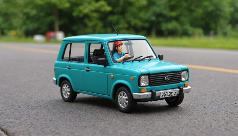 AIで作成した自動車の画像
