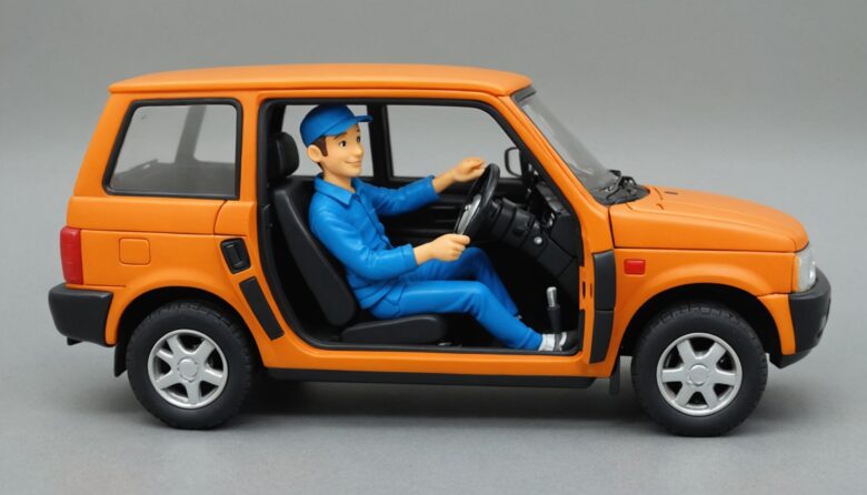 AIで作成した自動車の画像