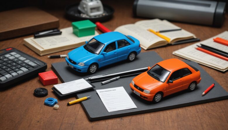 AIで作成した自動車の画像