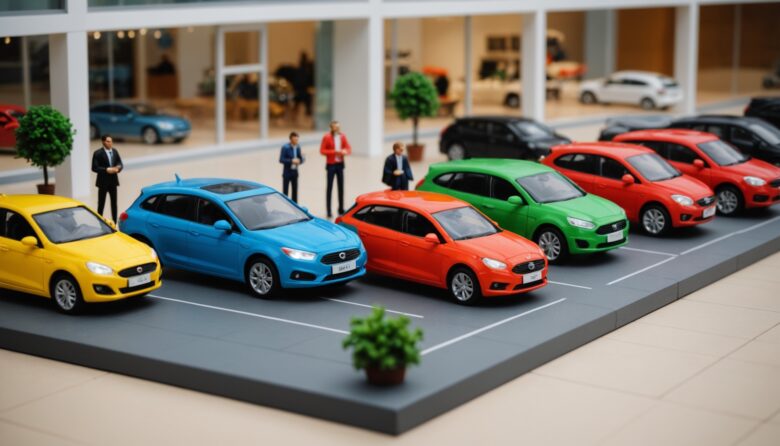 AIで作成した自動車の画像