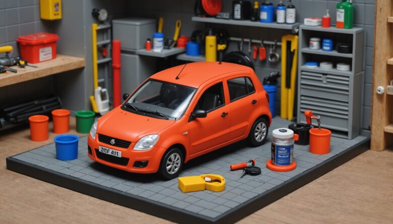 AIで作成した自動車の画像