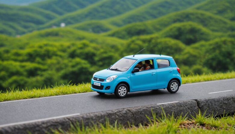 AIで作成した自動車の画像