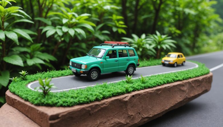 AIで作成した自動車の画像