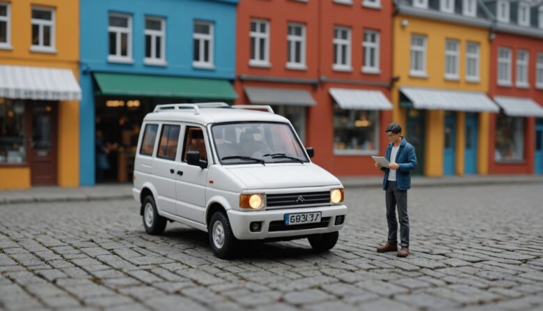 AIで作成した自動車の画像