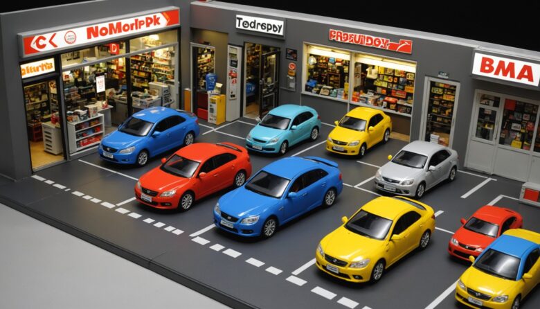 AIで作成した自動車の画像