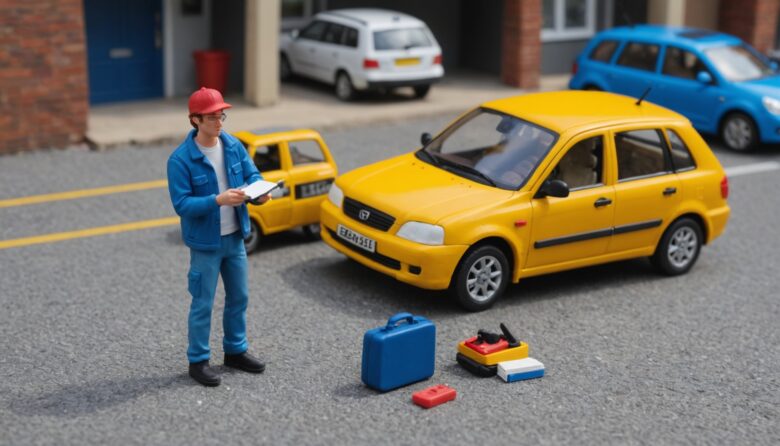 AIで作成した自動車の画像