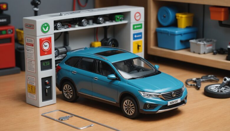 AIで作成した自動車の画像