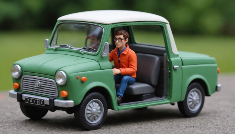 AIで作成した自動車の画像