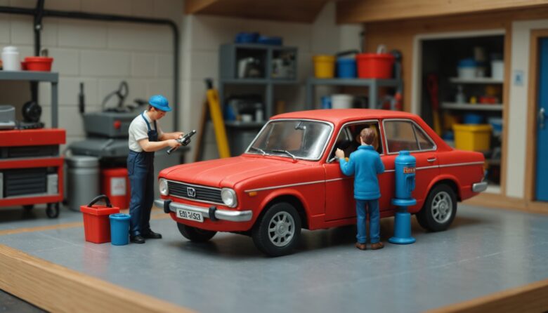 AIで作成した自動車の画像