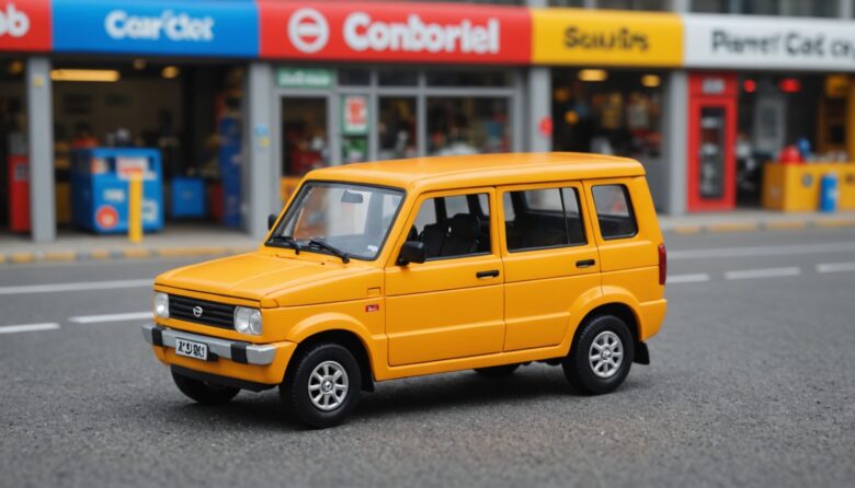 AIで作成した自動車の画像