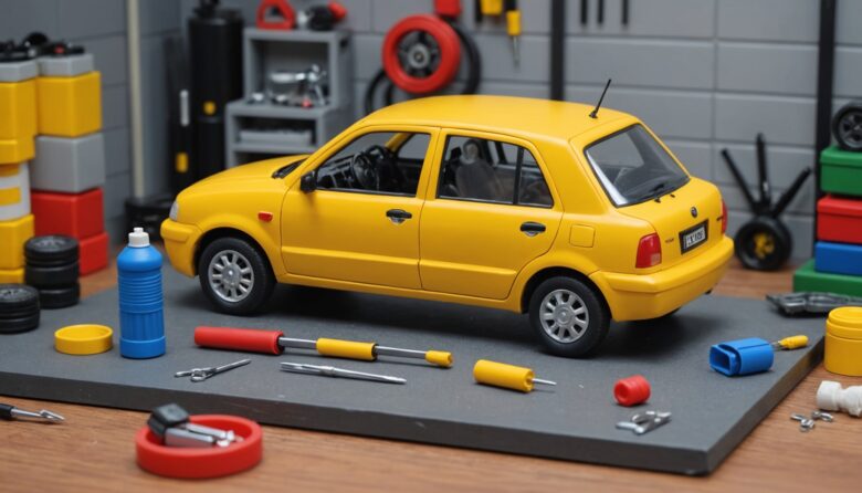 AIで作成した自動車の画像