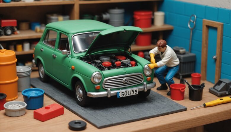 AIで作成した自動車の画像