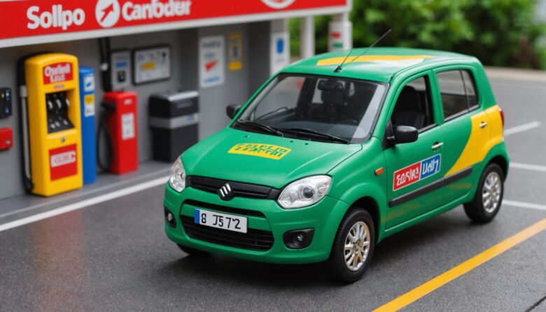 AIで作成した自動車の画像