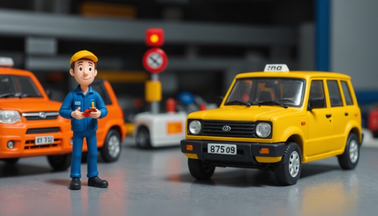 AIで作成した自動車の画像