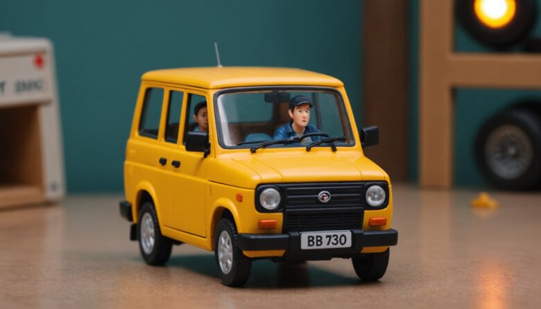 AIで作成した自動車の画像