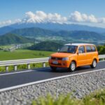 AIで作成した自動車の画像