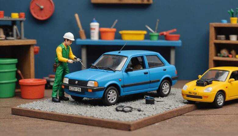 AIで作成した自動車の画像