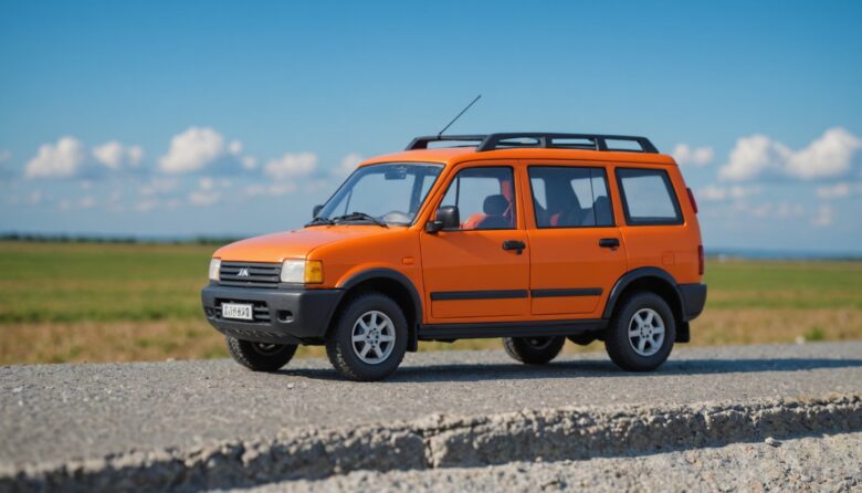 AIで作成した自動車の画像