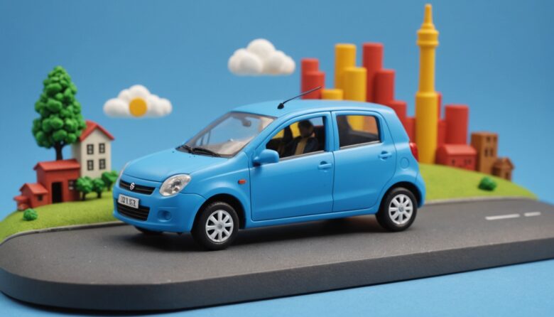 AIで作成した自動車の画像