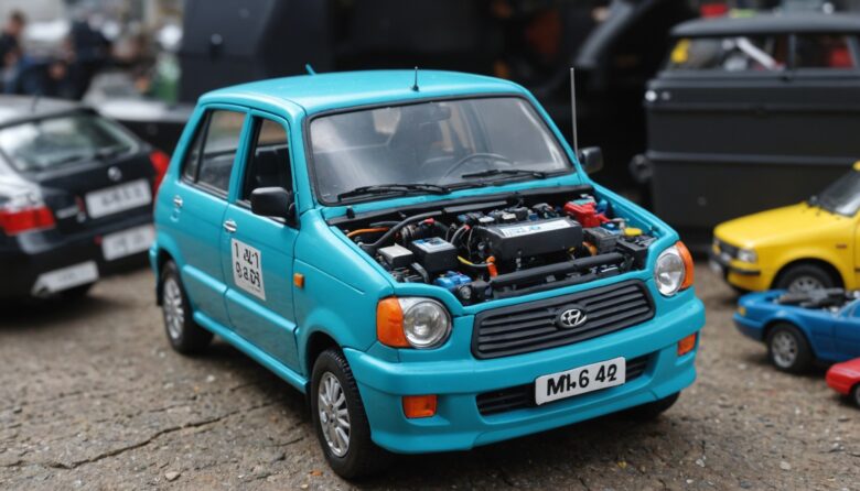 AIで作成した自動車の画像