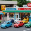 AIで作成した自動車の画像