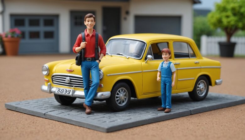 AIで作成した自動車の画像