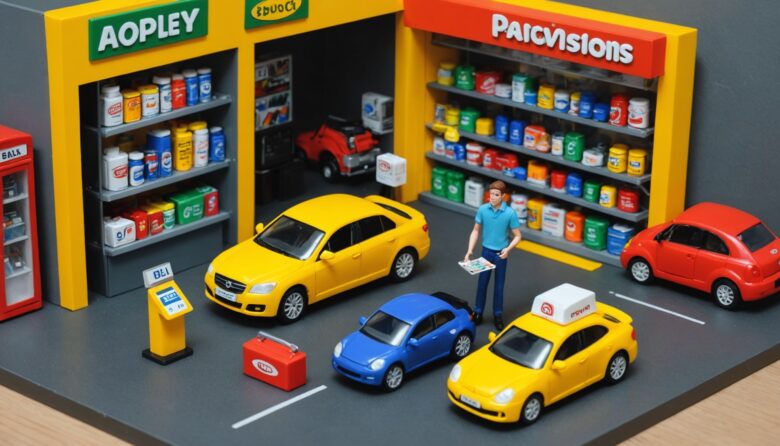 AIで作成した自動車の画像