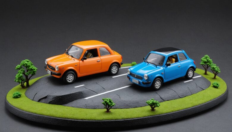 AIで作成した自動車の画像