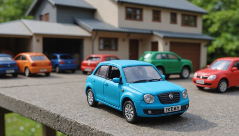 AIで作成した自動車の画像