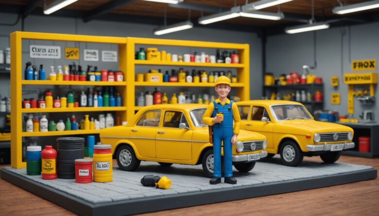 AIで作成した自動車の画像