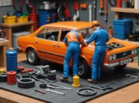 AIで作成した自動車の画像