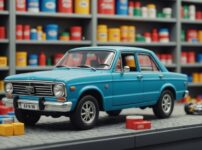 AIで作成した自動車の画像