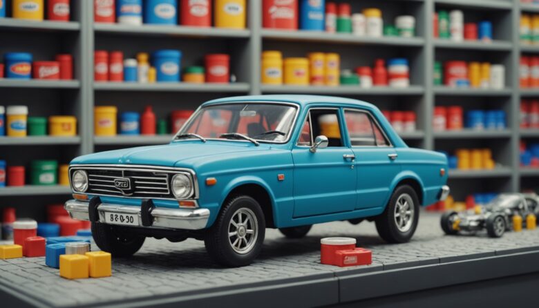 AIで作成した自動車の画像