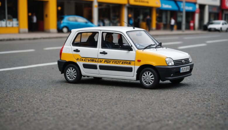 AIで作成した自動車の画像