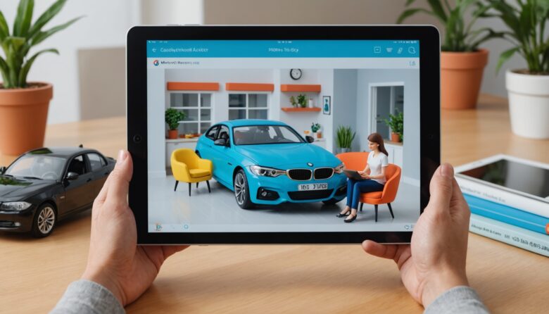 AIで作成した自動車の画像