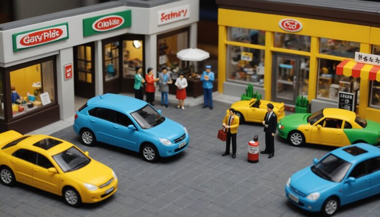 AIで作成した自動車の画像