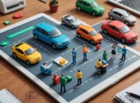 AIで作成した自動車の画像