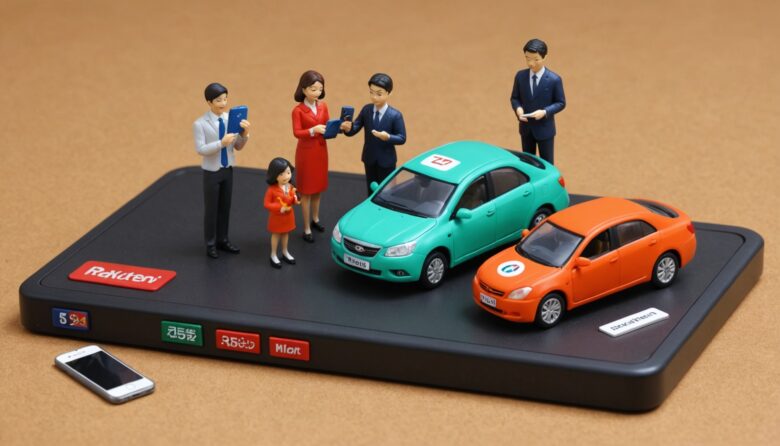 AIで作成した自動車の画像