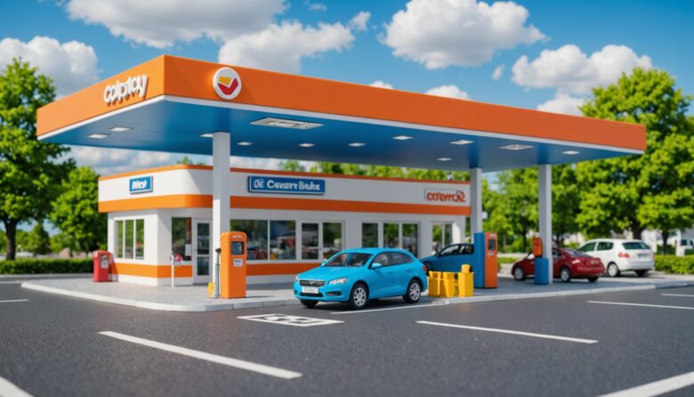 AIで作成した自動車の画像