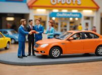 AIで作成した自動車の画像