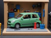 AIで作成した自動車の画像