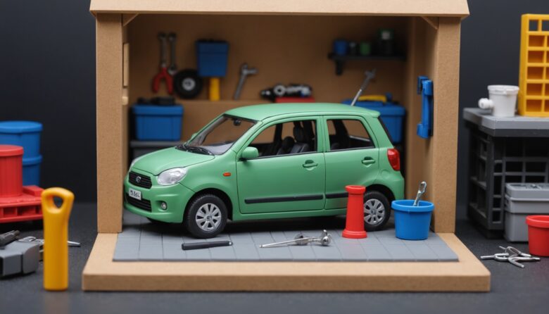 AIで作成した自動車の画像